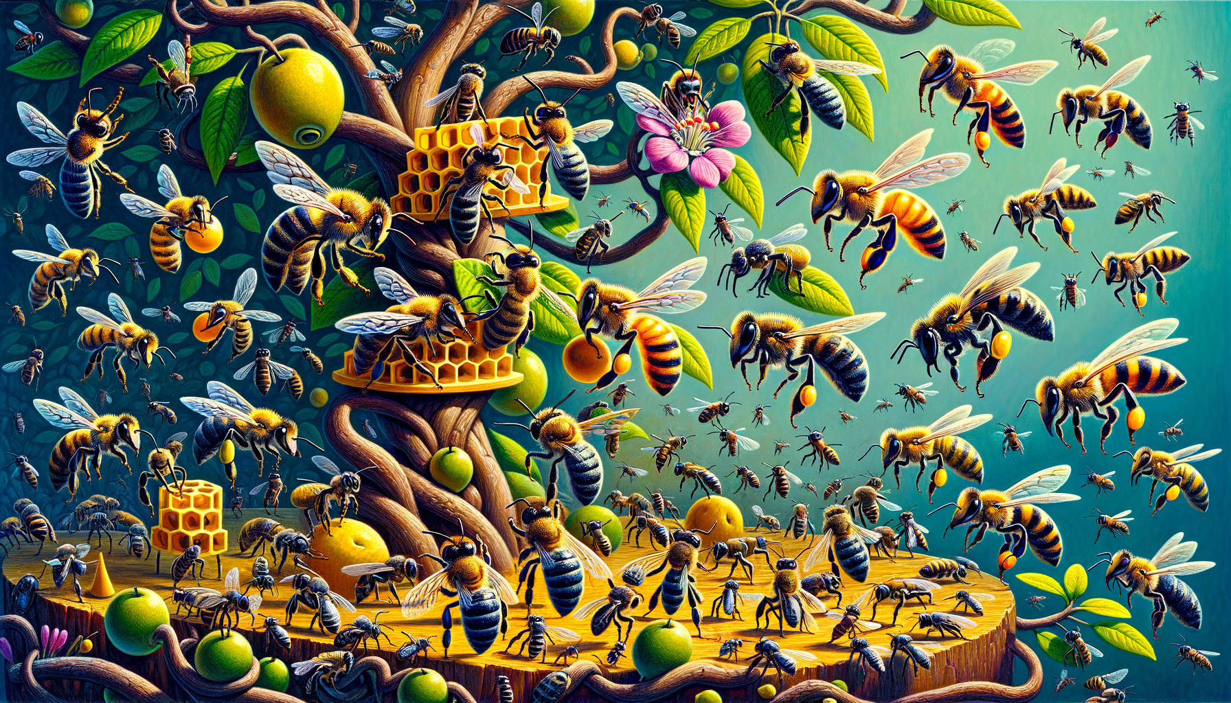 Captivating Bee Behaviors: The Waggle Dance and Beyond