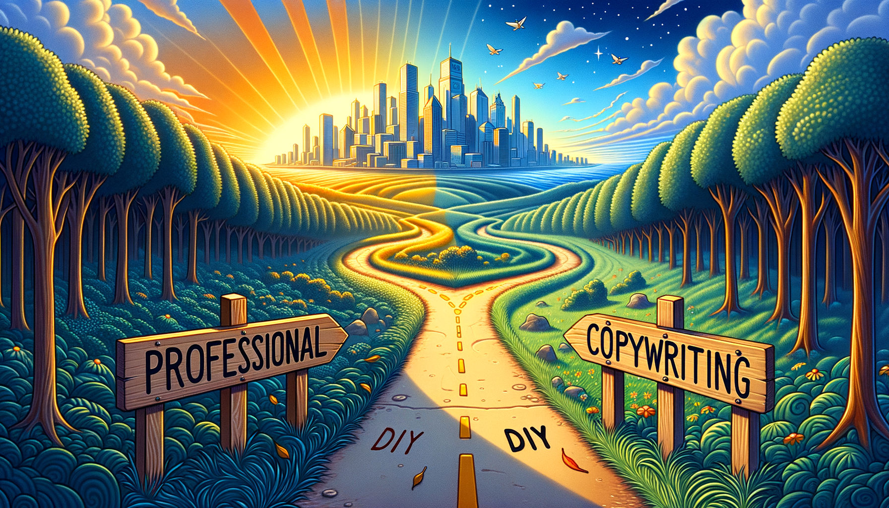 Choosing the Path of Professional vs DIY Copywriting