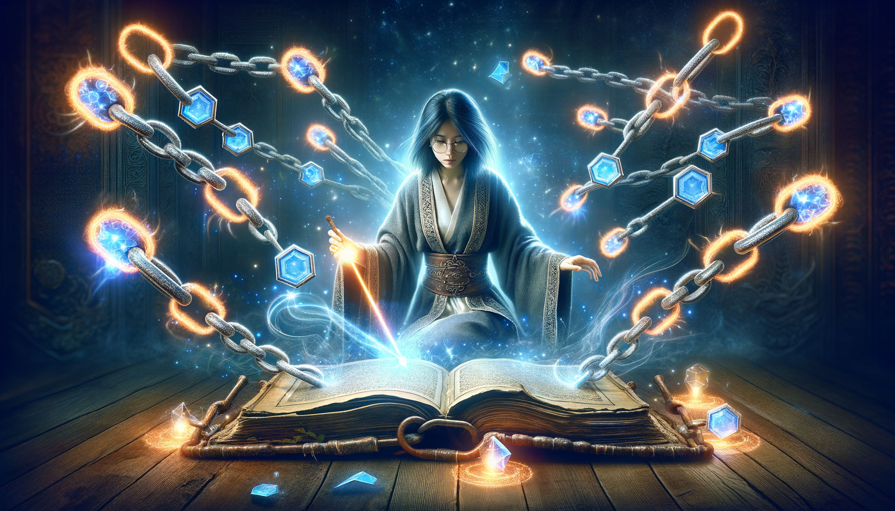 Wizard Harnessing the Magic of SEO Tools